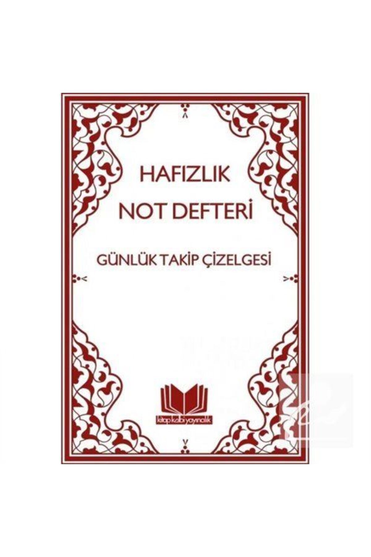 Hafızlık Not Defteri Günlük Takip Çizelgesi (Çanta Boy)