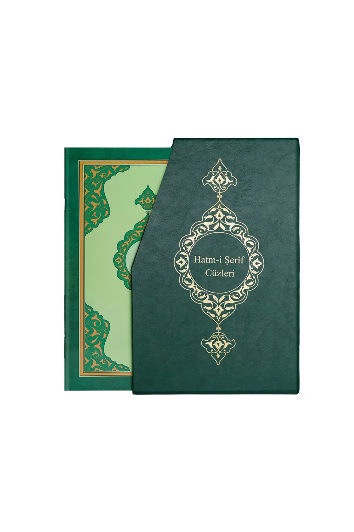 Orta Boy 30 Cüz Kur'an-ı Kerim (yeşil, Karton Kapak, Kutulu)