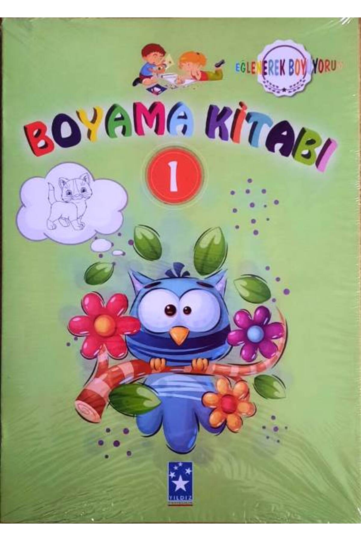 Boyama Kitabı Eğlenerek Boyuyorum 10 Kitap (SET)