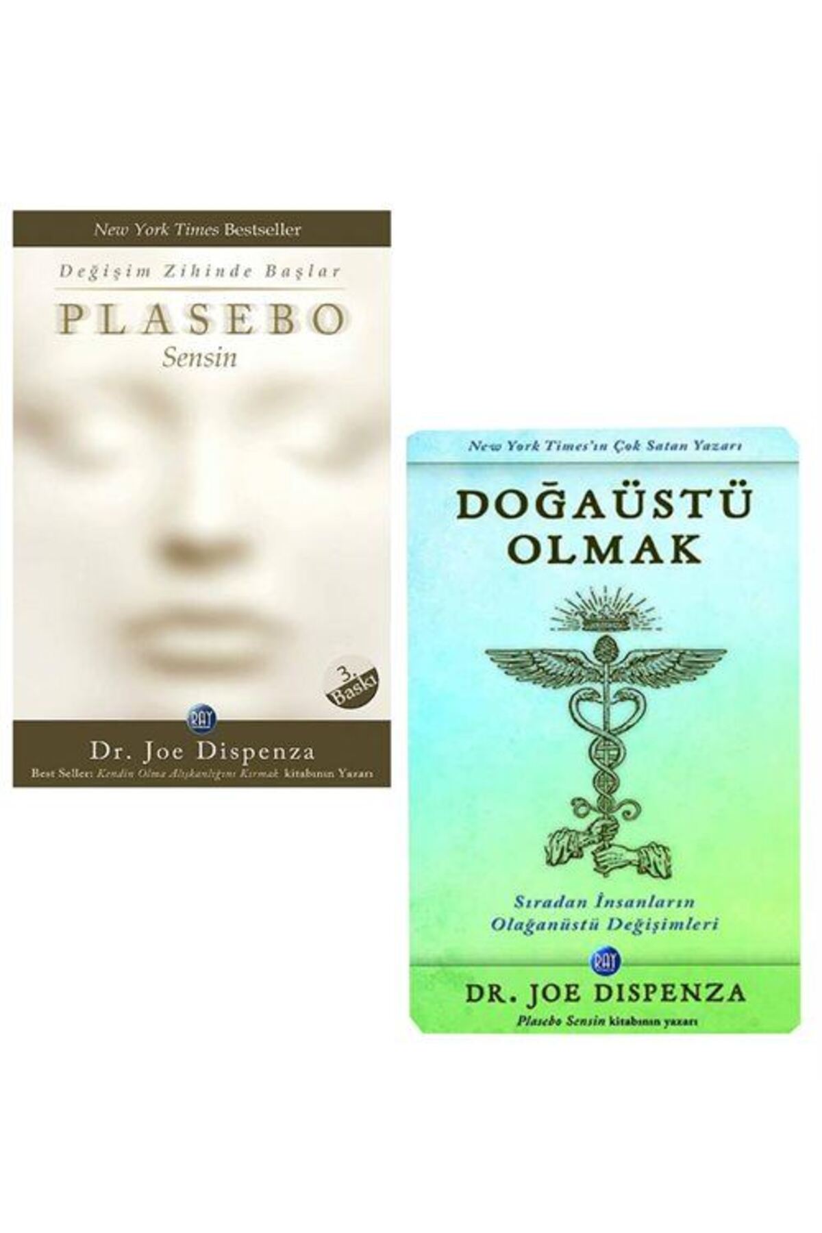 Joe Dispenza Kitapları (2 Kitap Set) Plasebo Sensin,doğaüstü Olmak