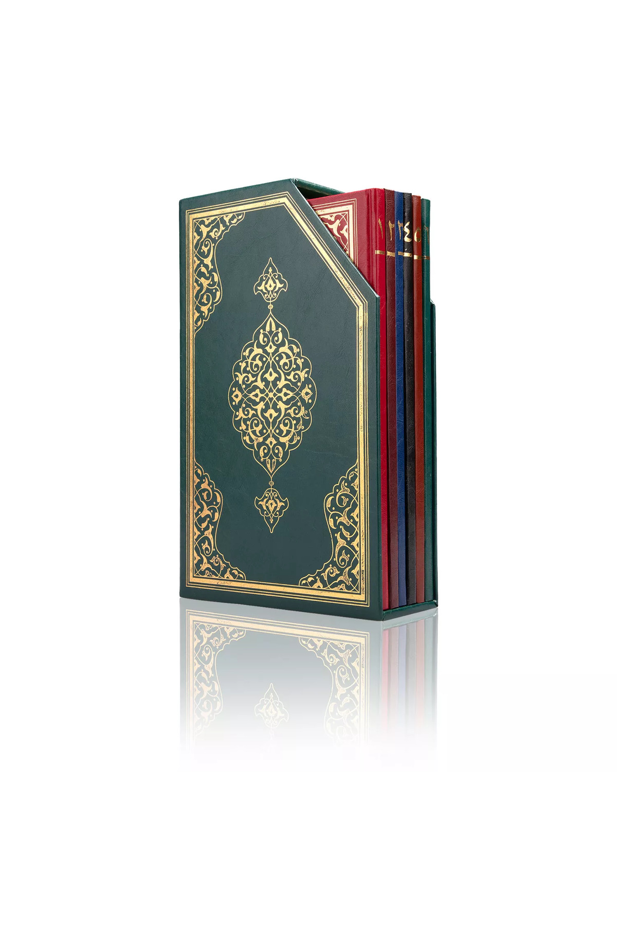 Rahle Boy Beşli Cüz Kur'an-ı Kerim (YEŞİL, ÖZEL KUTULU, MÜHÜRLÜ) Kuranı Kerim - Hediyelik Kuran