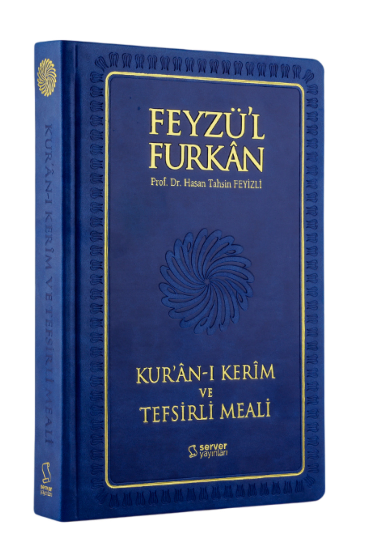 Feyzü'l Furkan Kur'ân-ı Kerîm Ve Tefsirli Meali Lacivert(ORTA BOY-KURANI KERİM VE MEAL-CİLTLİ)