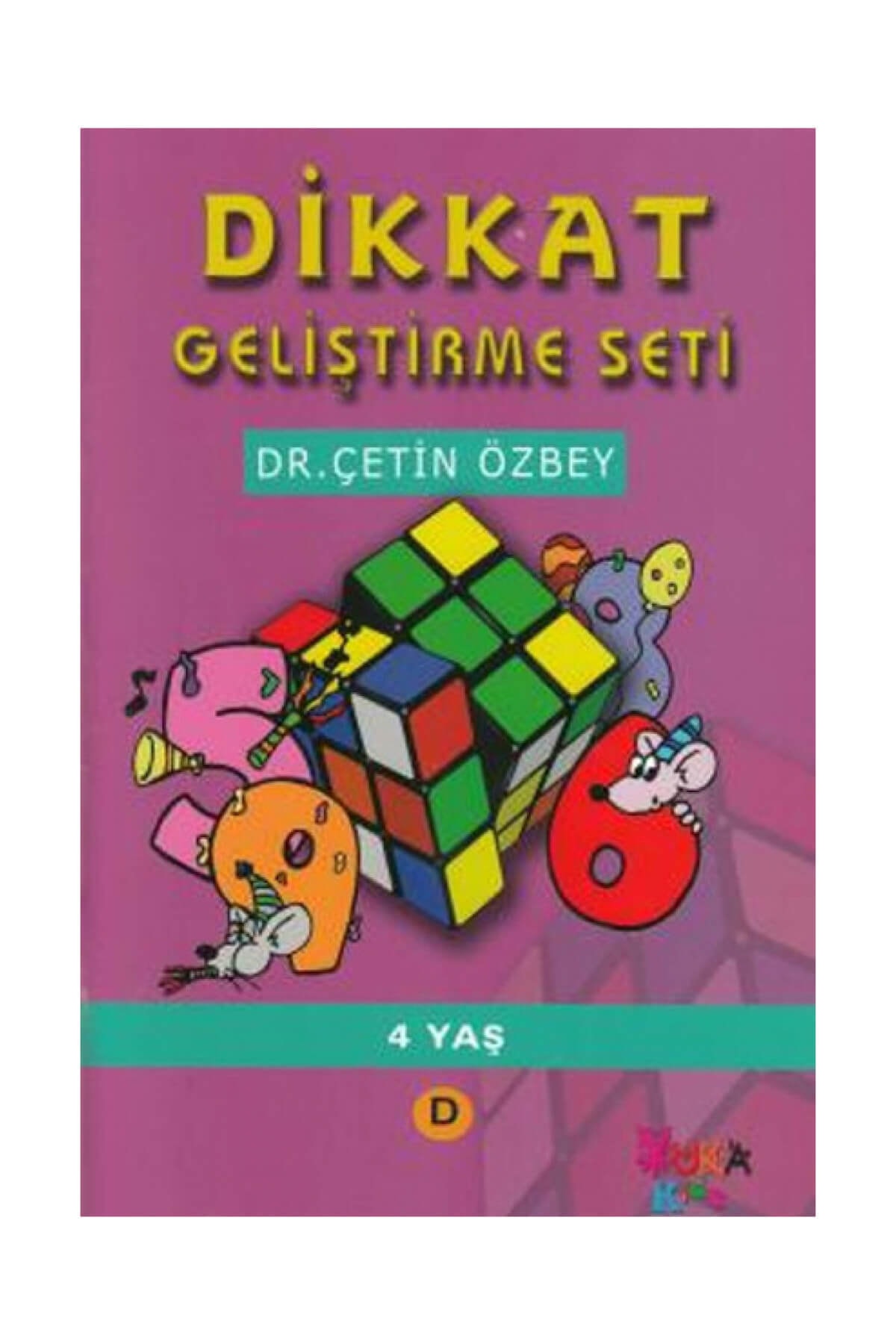 Dikkat Geliştirme Seti 4 Yaş 5 Kitap Yuka Kids /