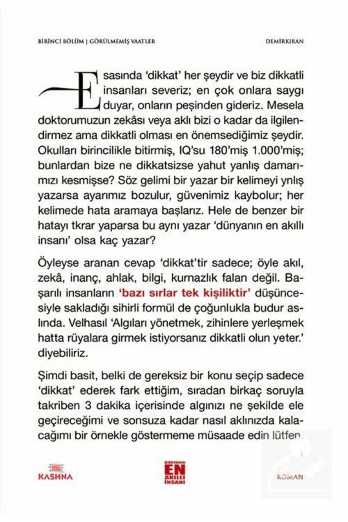 Bazı Sırlar Tek Kişiliktir