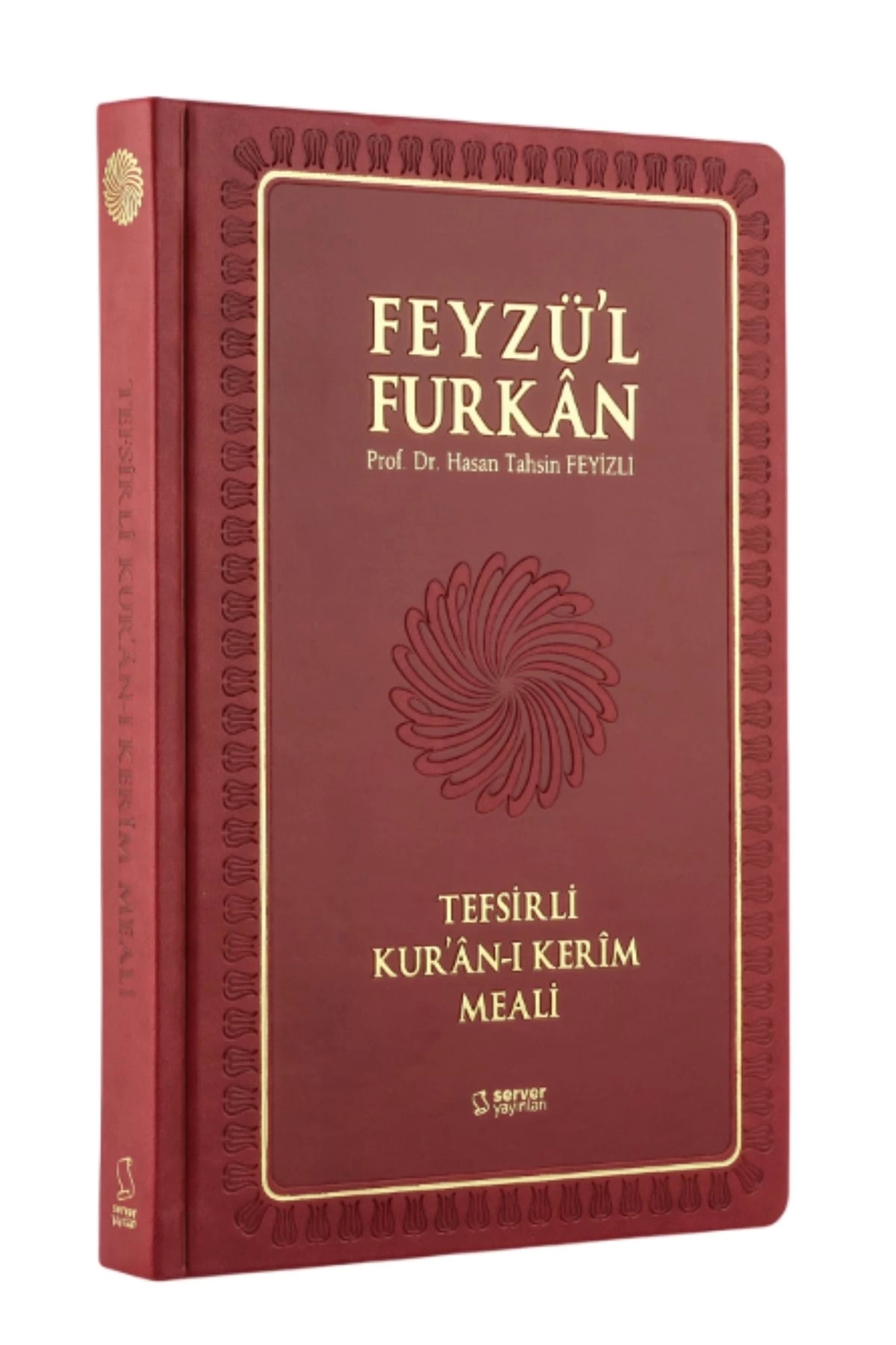 Feyzü'l Furkan Tefsirli Kur'an-ı Kerim Meali (Orta Boy - Tefsirli Meal - Ciltli) - BORDO
