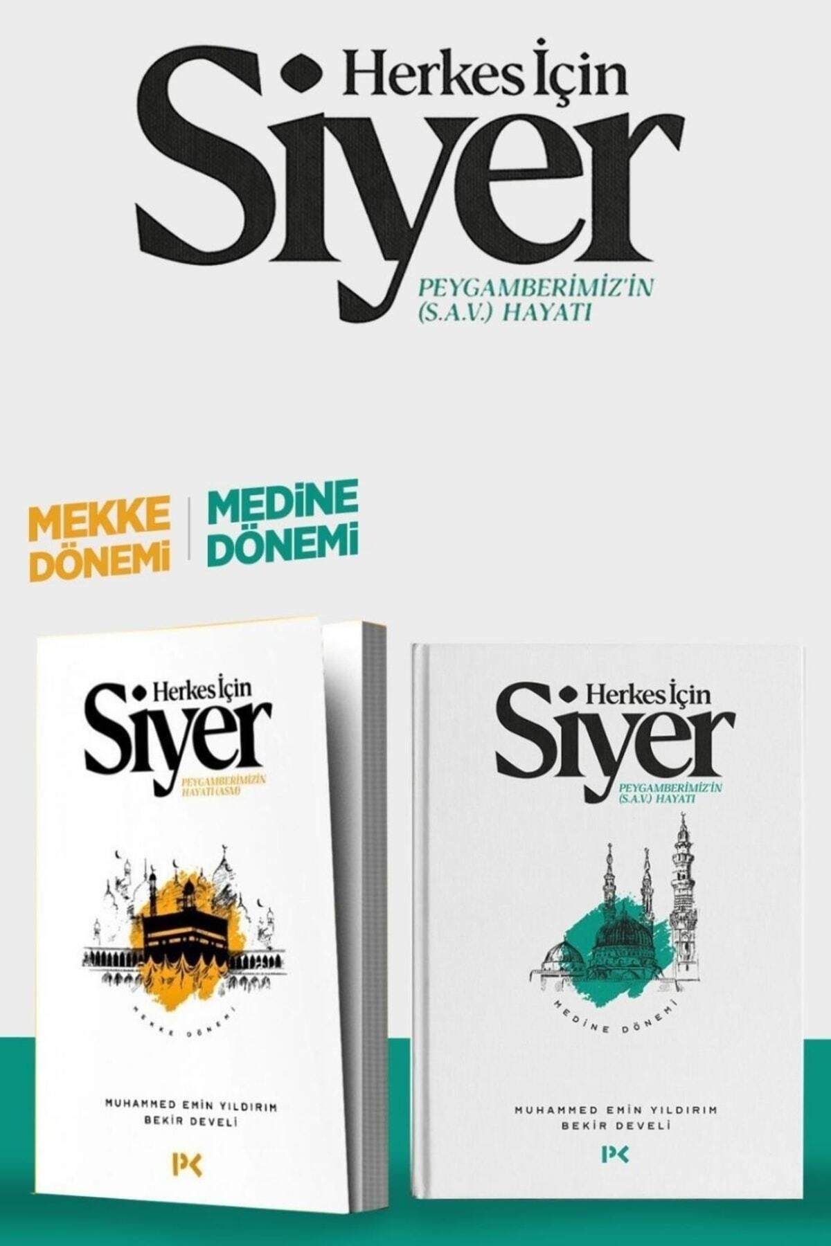 Herkes Için Siyer 2 Kitap Takım Mekke - Medine Dönemi