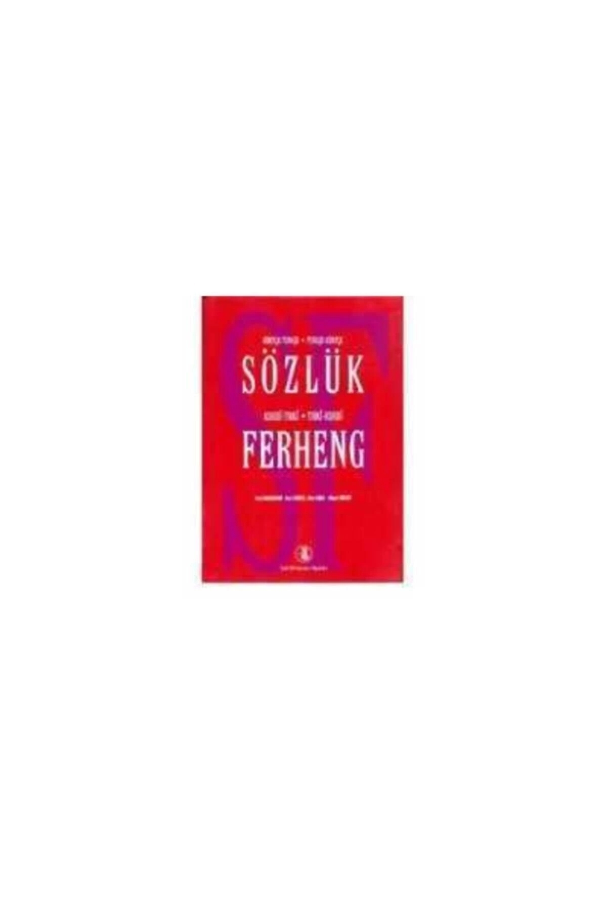 Kürtçe-türkçe / Türkçe-kürtçe Sözlük Ferheng (KIRMIZI KAPAK)