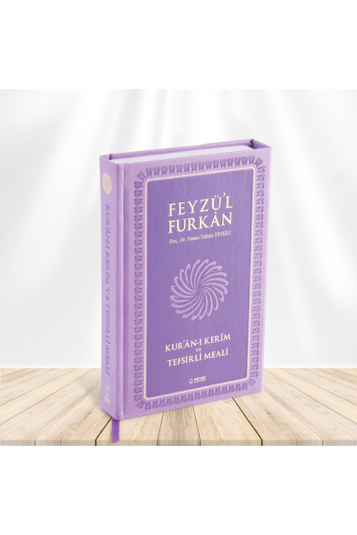 Feyzü'l Furkân Kur'an-ı Kerim Ve Tefsirli Meali (BÜYÜK BOY-MUSHAF VE MEAL-MIKLEPLİ) Lila