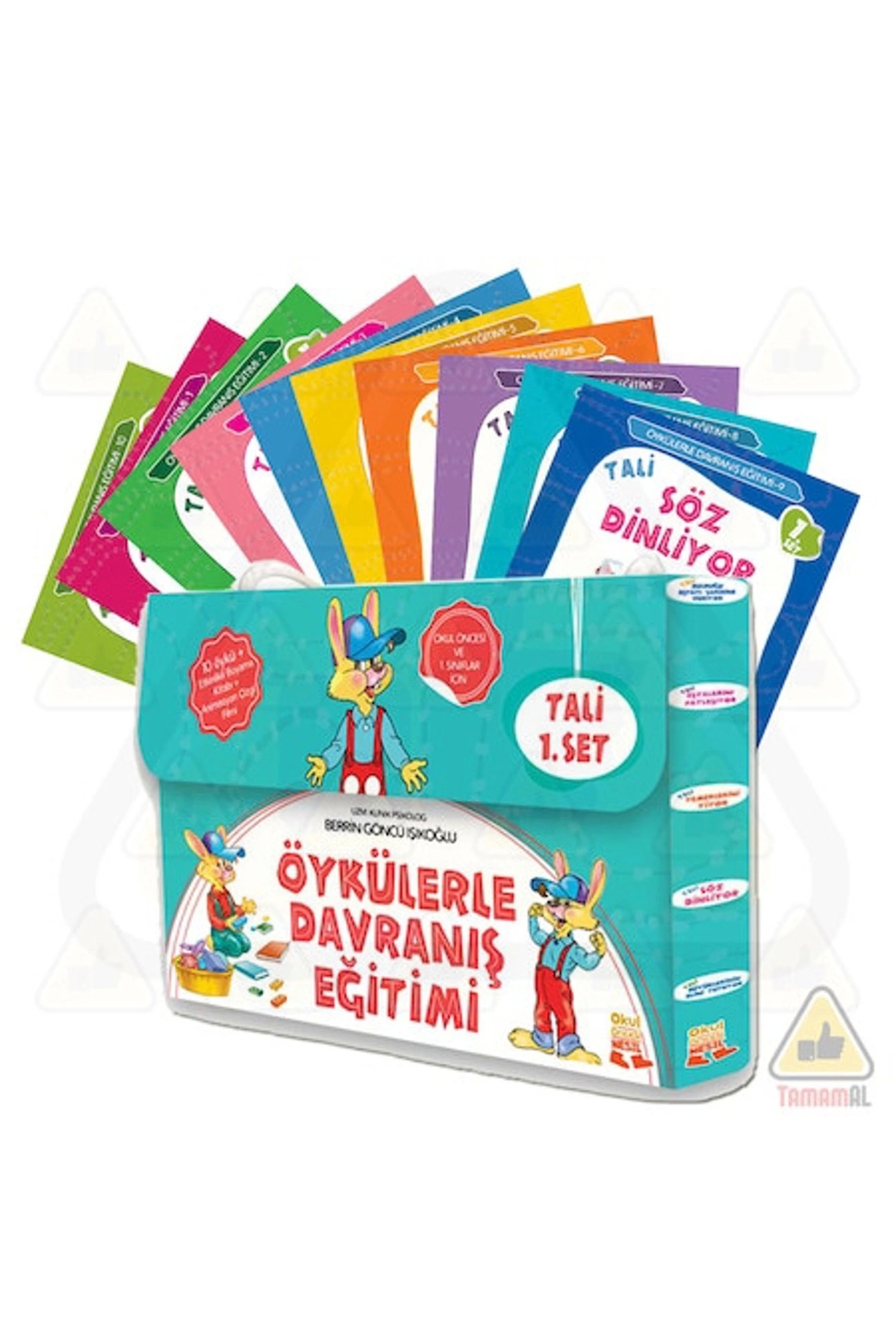 Tali 1 Öykülerle Davranış Eğitimi 10 Kitap Set 3-6 Yaş