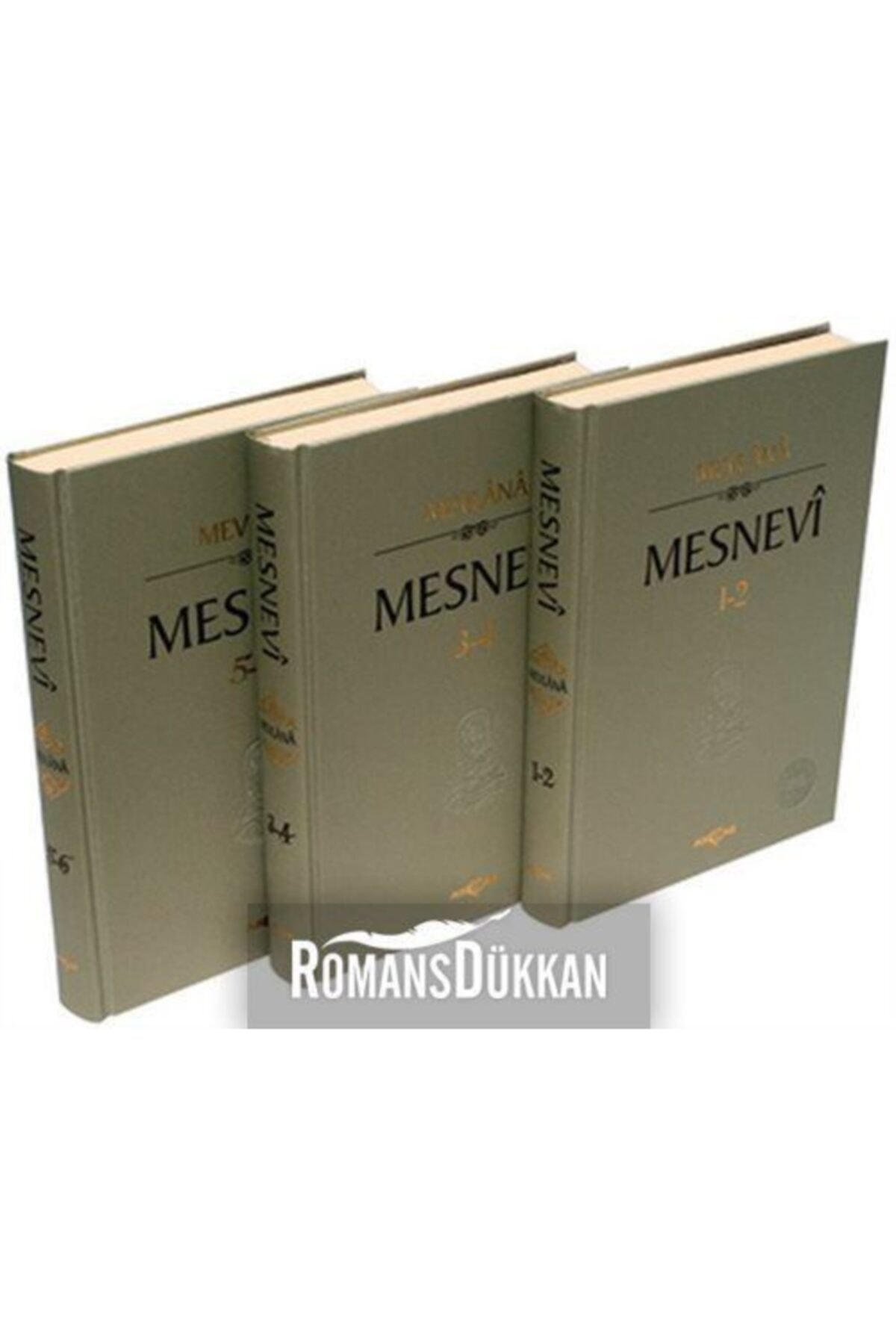 Mesnevi 6 Cilt  3 Kitap Takım