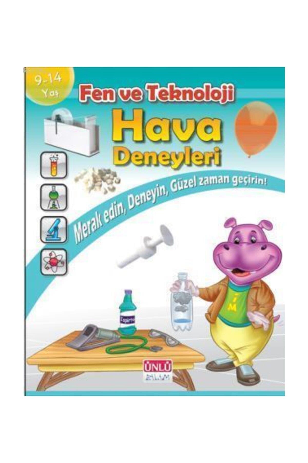 Fen Ve Teknoloji Hava Deneyleri Kitabı 9- 14 Yaş