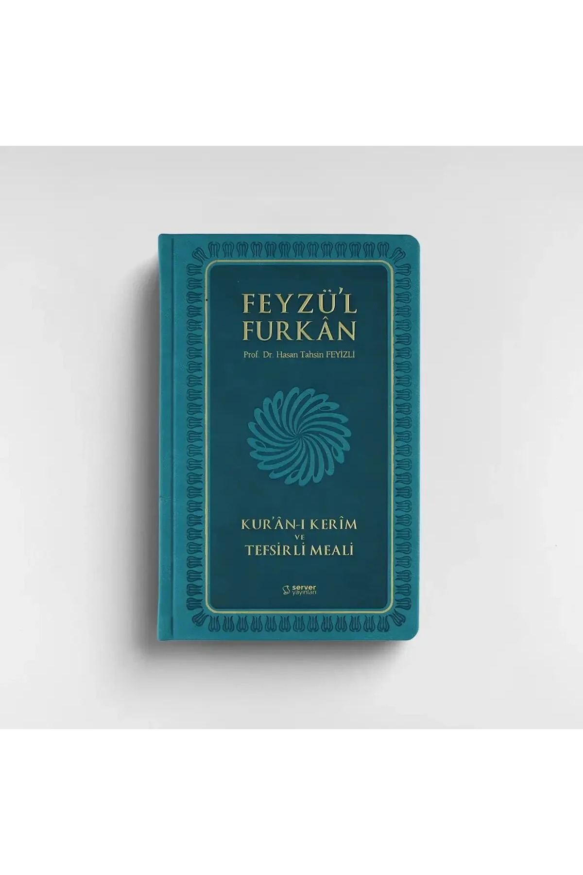 Feyzü'l Furkan Kuranı Kerim Ve Tefsirli Meali Turkuaz (ORTA BOY-KURANI KERİM VE MEAL-CİLTLİ)