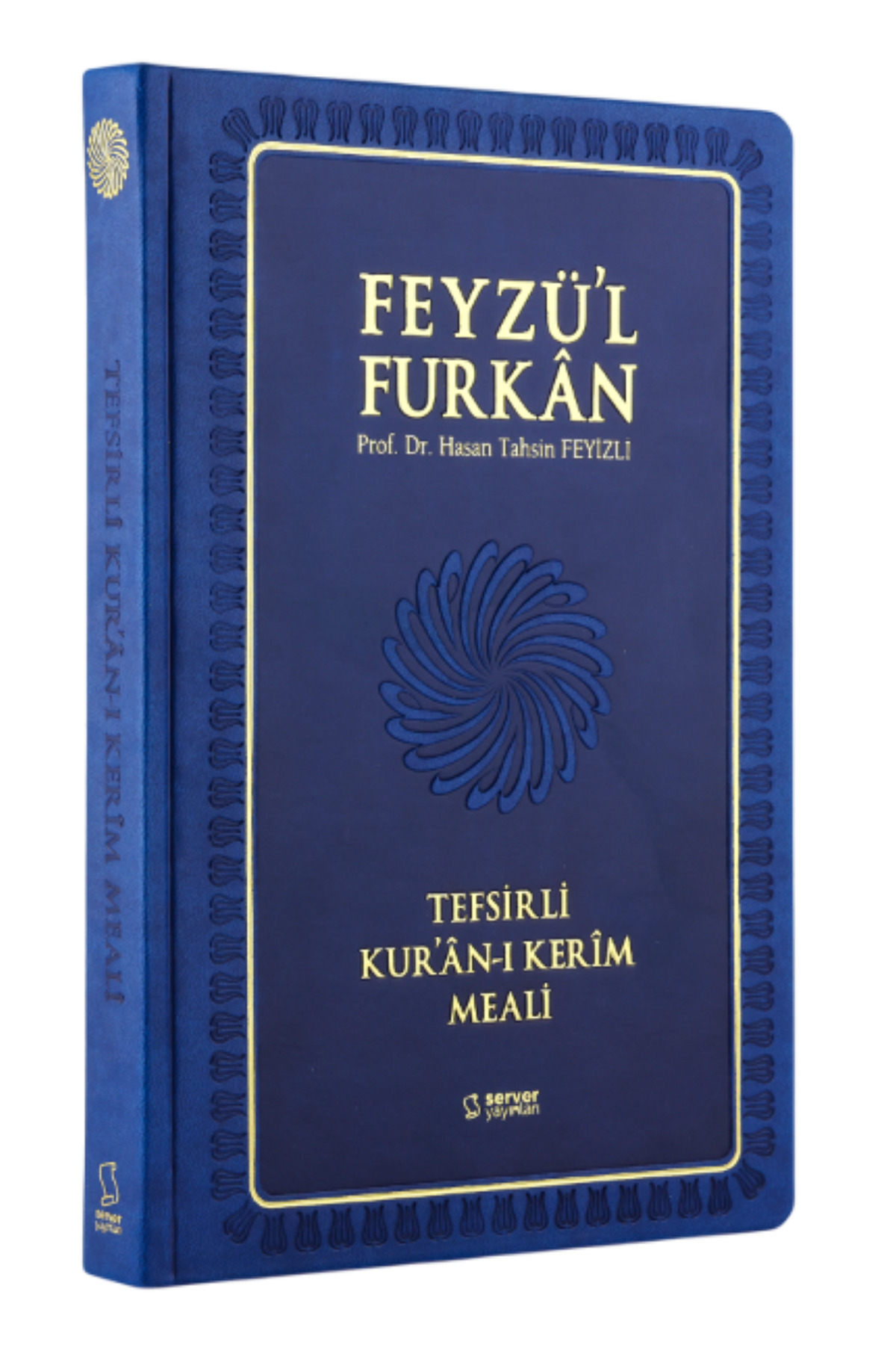 Feyzü'l Furkân Tefsirli Kuranı Kerim Meali Lacivert(CEP BOY-SADECE MEAL-CİLTLİ)