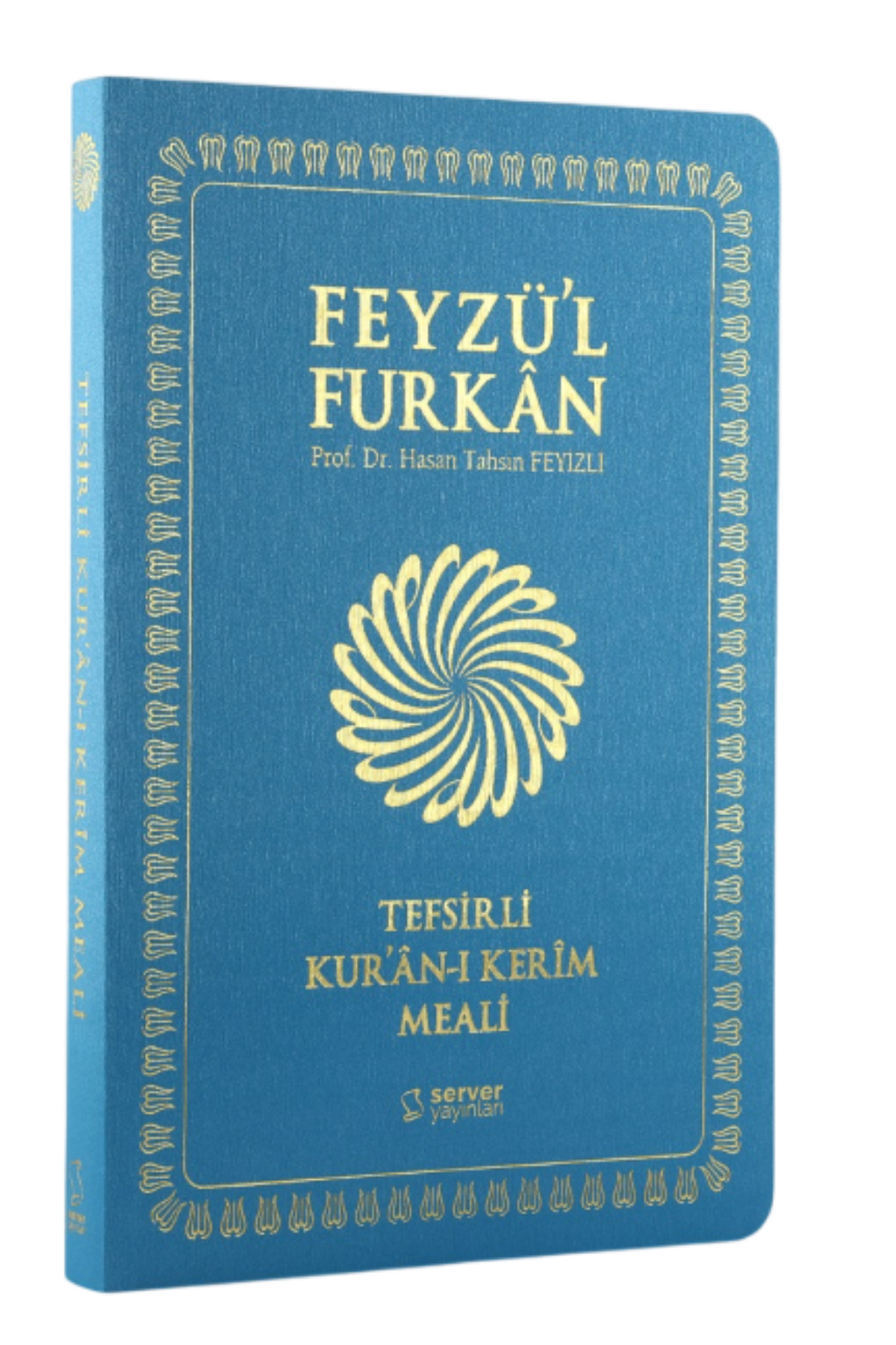Feyzü'l Furkan Tefsirli Kuranı Kerim Meali Turkuaz(ORTA BOY-SADECE MEAL-İNCE CİLT)
