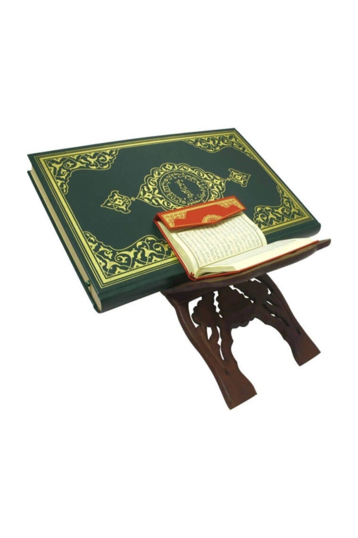 Teheccüd Boy Renkli Kur'an-ı Kerim (MÜHÜRLÜ, YEŞİL)