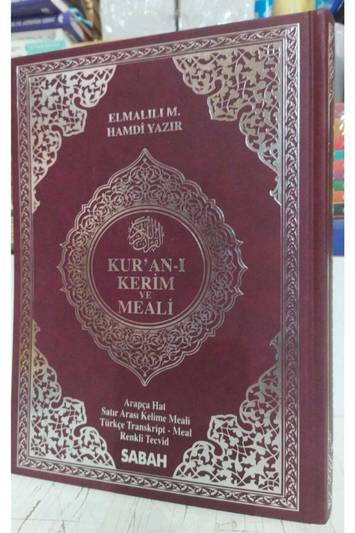 Bilgisayar Hatlı Beşli Kuranı Kerim (rahle Boy)