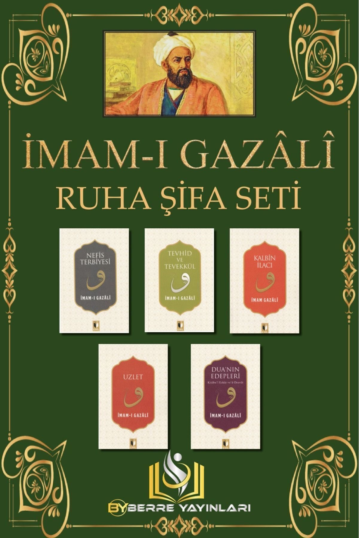İMAM-I GAZALİ RUHA ŞİFA SETİ 5 KİTAP-BERRE YAYINLARI