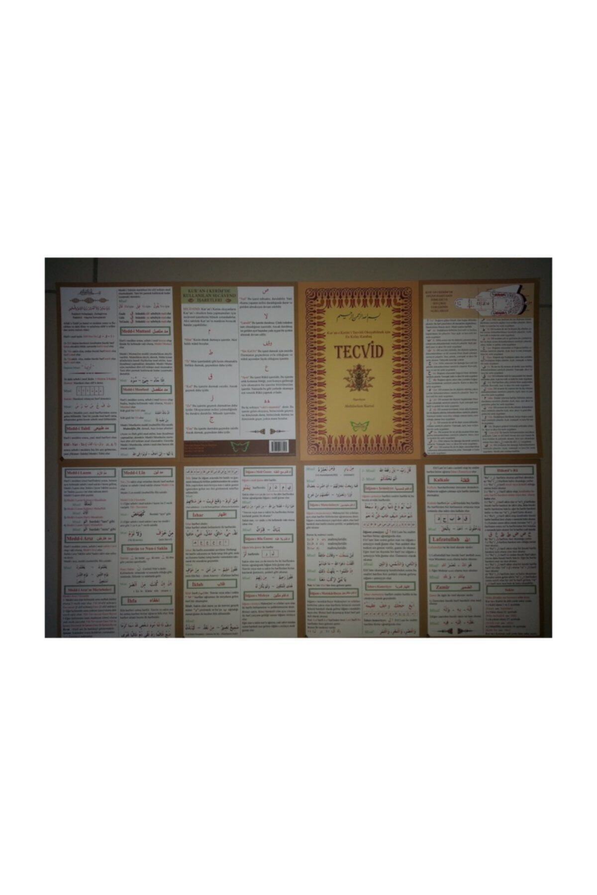 En Kolay Karabaş Tecvidi / 8 Sayfa Katlanır Karton