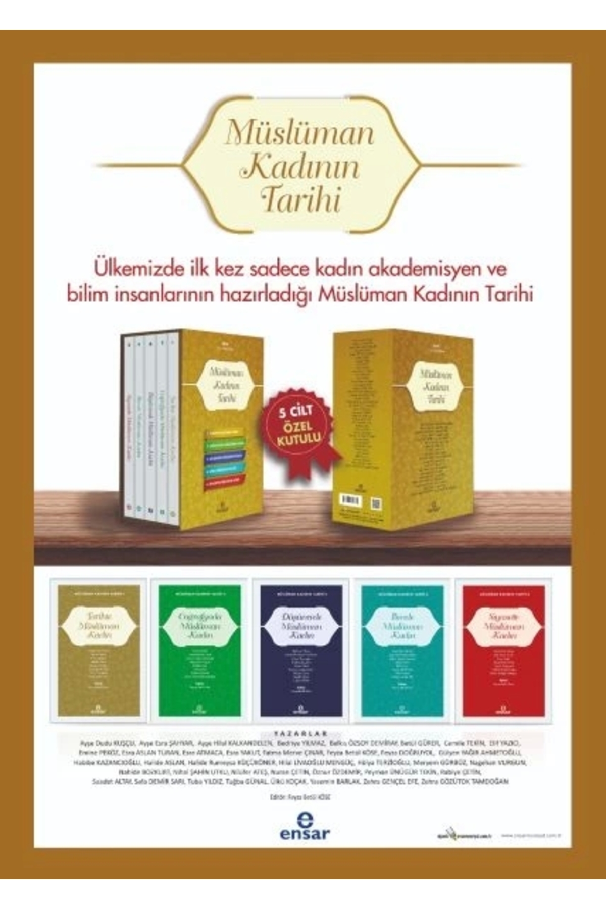 Müslüman Kadının Tarihi Set (5 Cilt)