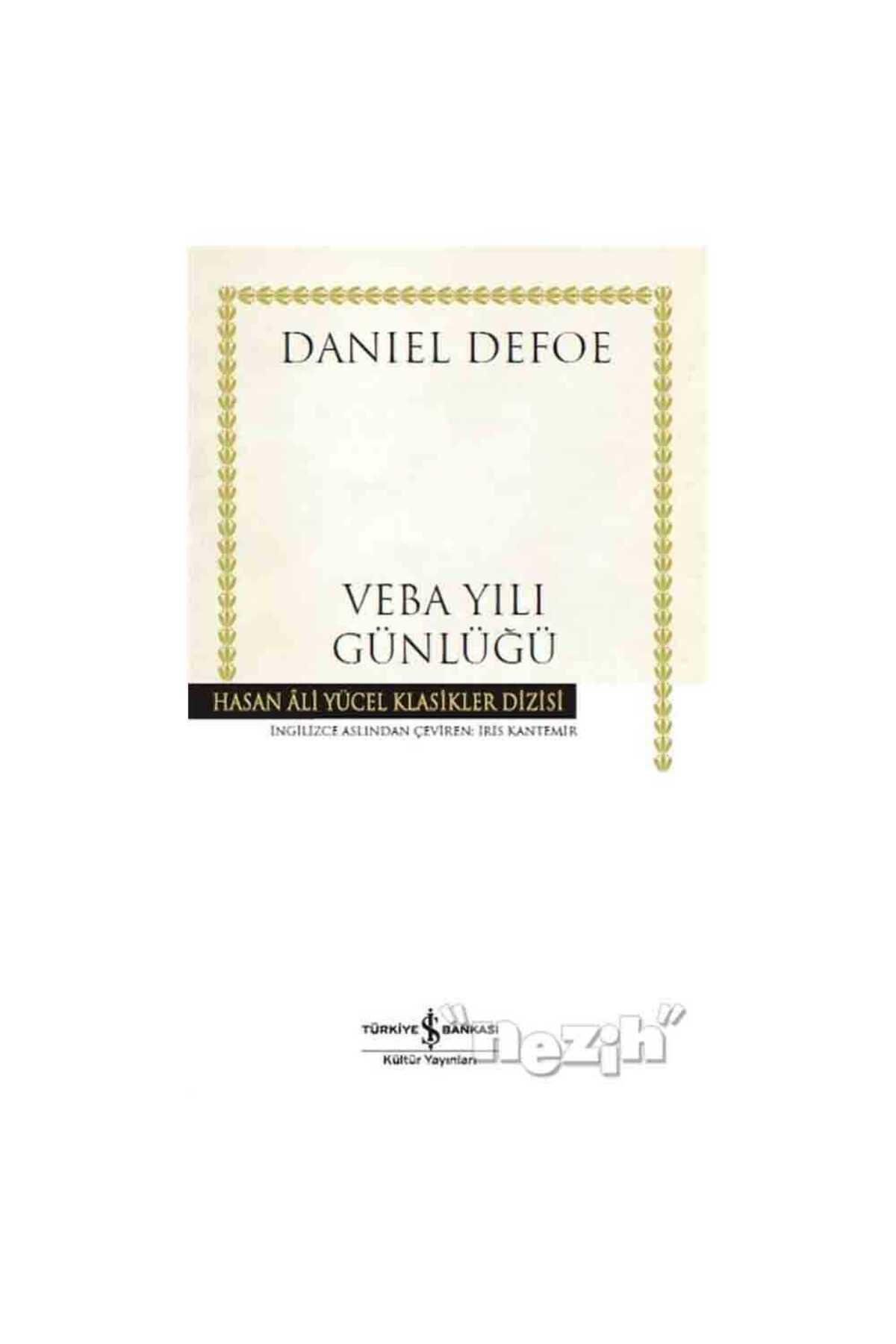 Veba Yılı Günlüğü