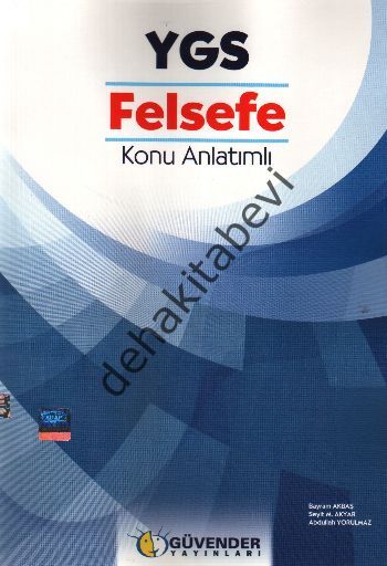 Güvender - YGS Felsefe Konu Anlatımlı