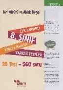 Çek Koparlı 8. Sınıf Teoga Hazırlık Yaprak Testler, Ensar Neşriyat