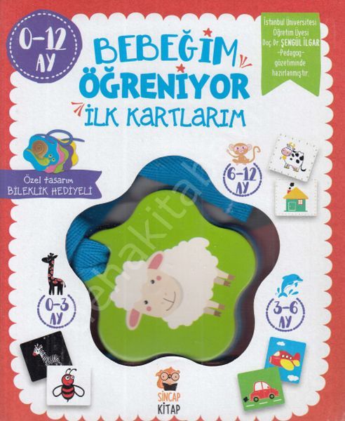 Bebeğim Öğreniyor İlk Kartlarım (0-12 Ay)