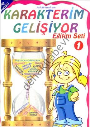 Karakterim Gelişiyor Değerler Eğitim Seti (5 Yaş, 8 Kitap) Kod:207, Uysal Yayınları