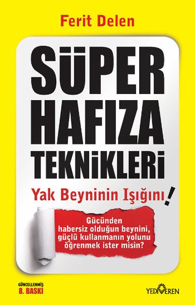 Süper Hafıza Teknikleri, Ferit Delen, Yediveren Yayınları