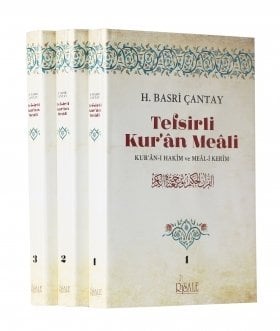 Hasan Basri Çantay Tefsirli Kur'an Meali, Kur'an-ı Hakim ve Meal-i Kerim 3 Cilt (Tam Metin)