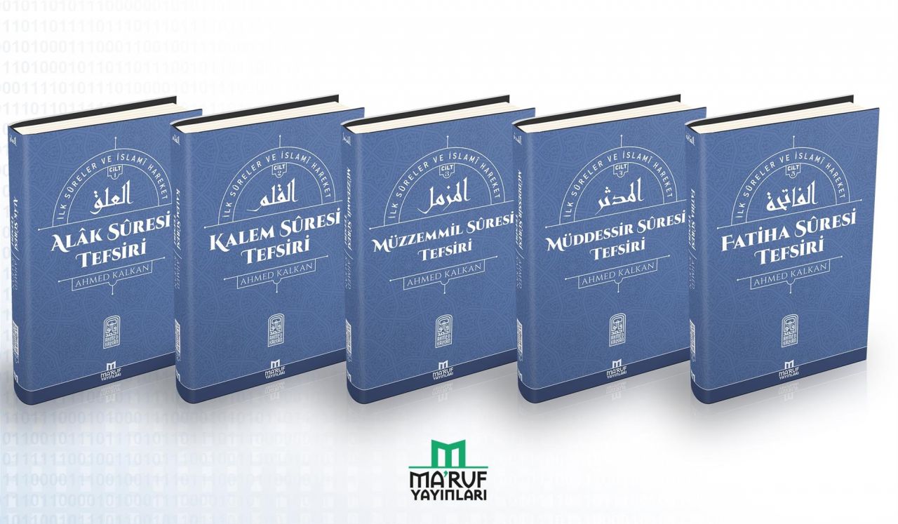 İlk Sureler Ve İslami Hareket Tefsiri (5 Cilt İvory Kağıt), Maruf Yayınları
