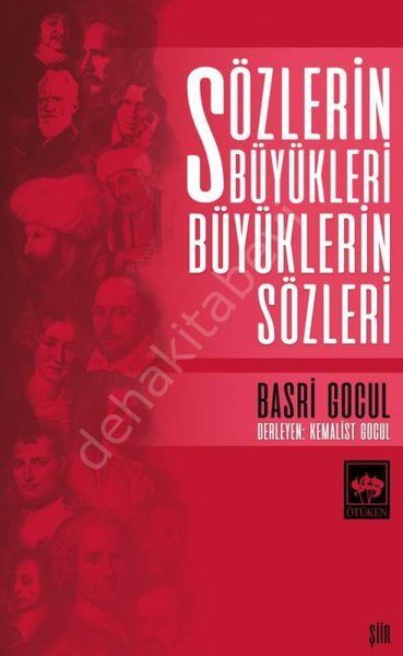 Sözlerin Büyükleri Büyüklerin Sözleri, Basri Gocul