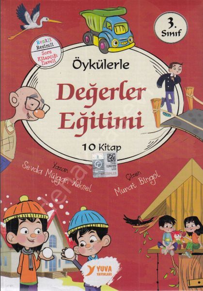 3.Sınıf Değerler Serisi Kutulu Set , Yuva Yayınları
