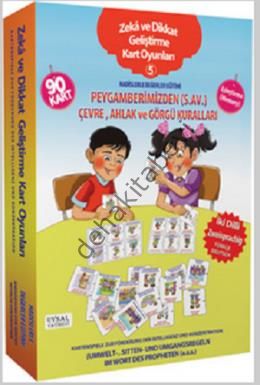 Zeka ve Dikkat Geliştirme Kart Oyunları -5 / Hadislerle Değerler Eğitimi (Kod:236)