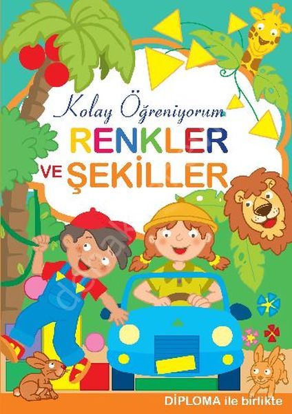 Kolay Öğreniyorum Renkler Ve Şekiller, Parıltı Yayıncılık