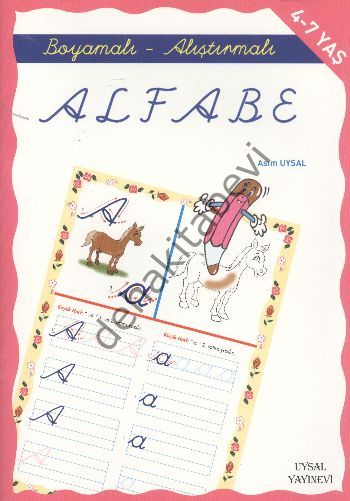 Boyamalı Ve Alıştırmalı Türkçe Alfabe, Uysal Yayınevi