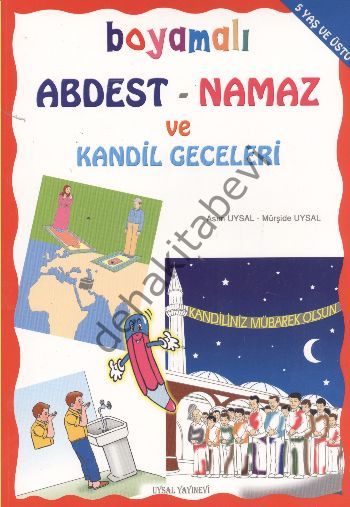 Boyamalı Abdest Namaz Ve Kandil Geceleri, Uysal Yayınevi
