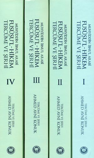 Fususul Hikem Tercüme ve Şerhi, 4 cilt takım, Muhyiddin İbn-i Arabi, ifav