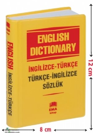 İngilizce Türkçe - Türkçe İngilizce Sözlük Küçük Boy Pls Kapak, Ema Kitap