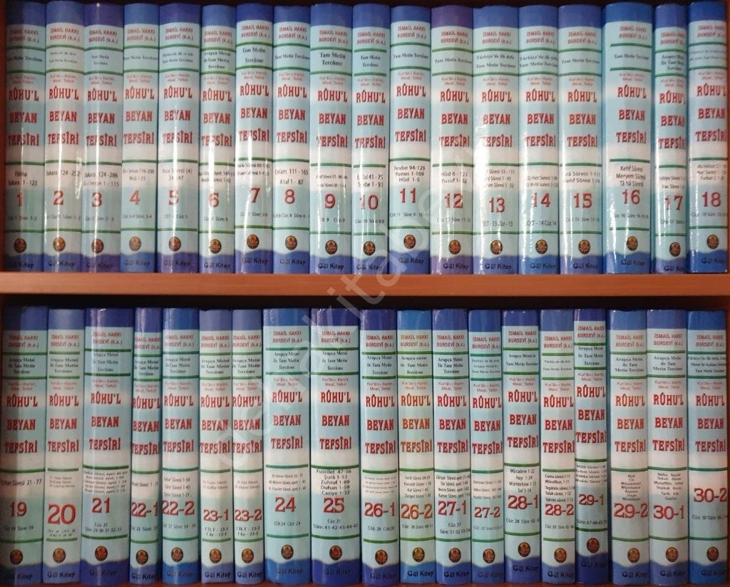 Ruhul Beyan Tefsiri, 37 Cilt Takım  Osmanlı Yayınevi