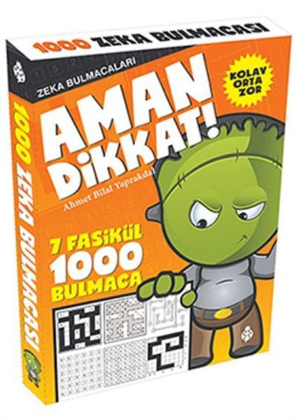 Zeka Bulmacaları AMAN DİKKAT (7 Fasikül)