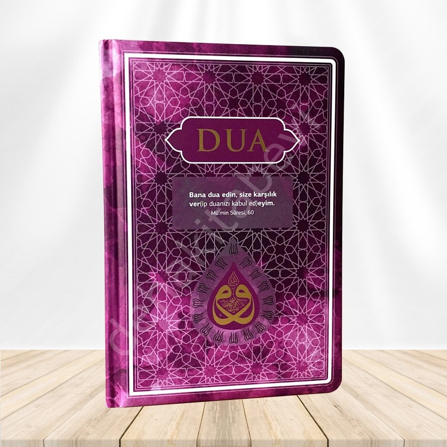 DUA (Evrâd-ı Şerîfe) - Orta Boy - Arapça+Türkçe - Lila