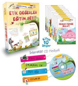 1. Sınıf Etik Değerler Eğitim Seti (10 Kitap + HDS), Damla Yayınevi