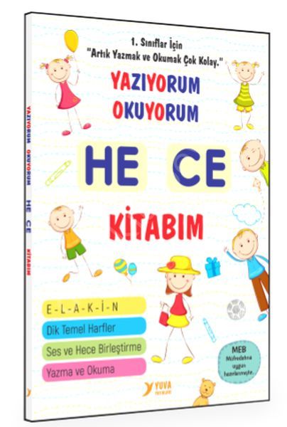 Yazıyorum Okuyorum Hece Kitabım, Yuva Yayınları