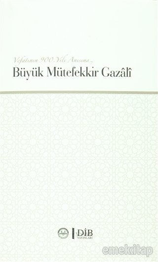 Büyük Mütefekkir Gazali, Ciltli, Hacı Duran Namlı