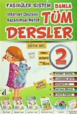 Tüm Dersler Eğitim Seti - 2 Konu Anlatımlı,  Damla Yayınevi