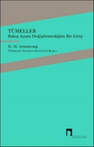 Tümeller Bakış Açımı Değiştirmediğim Bir Giriş, D. M. Armstrong