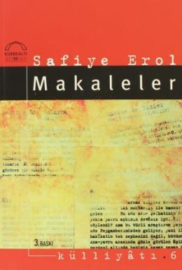 Makaleler, Safiye Erol