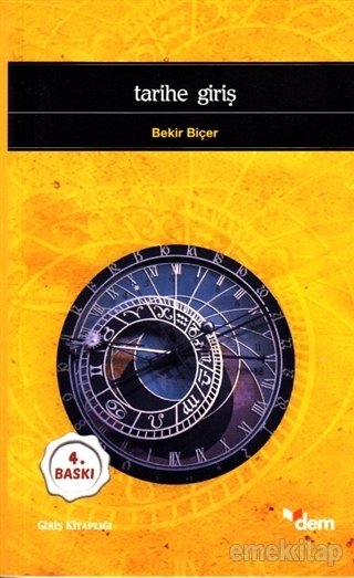 Tarihe Giriş, Bekir Biçer, Dem Yayınları