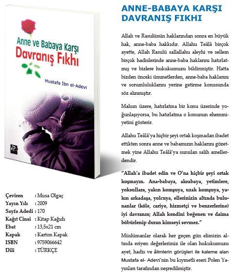 Anne ve Babaya Karşı Davranış Fıkhı